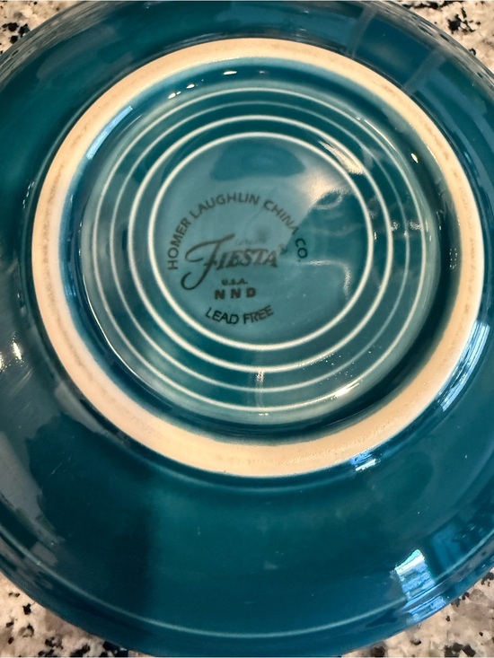 Homer Laughlin Other - Fiesta Homer Laughlin Juniper green/Teal saucer